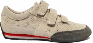 DKNY Fencing Velcro Klittebandschoen 53371620 089 Dove Grey Suede