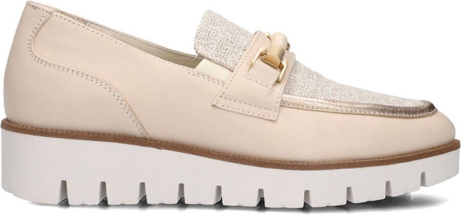 DL SPORT Veterschoenen Dames 6584 Maat: 41 Materiaal: Leer Kleur: Beige