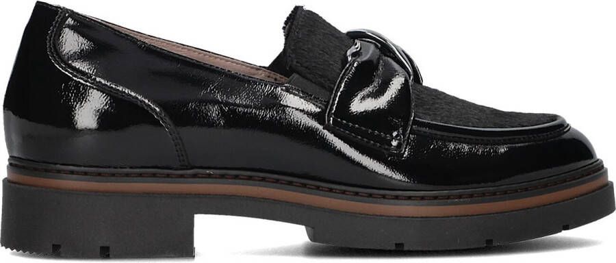DL SPORT Loafers Dames 6766 Maat: 38 Materiaal: Lakleer Kleur: Zwart