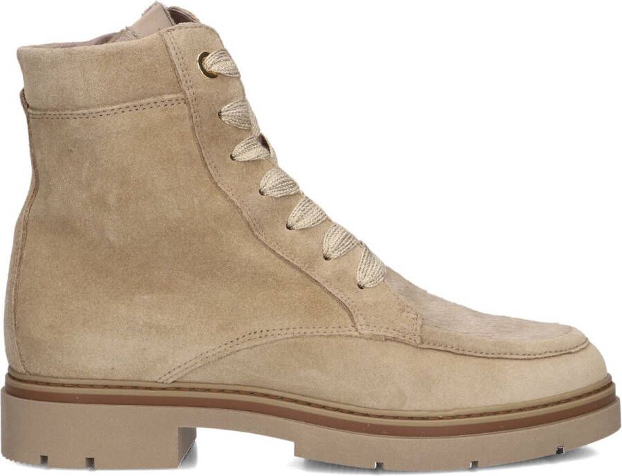 DL SPORT Veterboots Dames 6768 Maat: 41 Materiaal: Suède Kleur: Creme