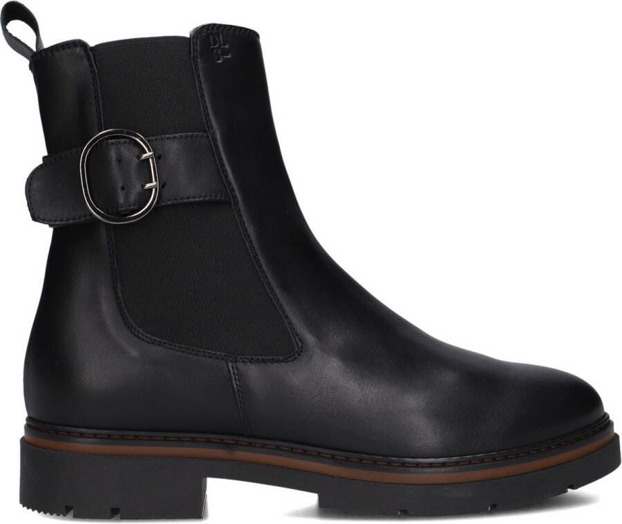 DL SPORT Chelsea Boots Dames 6771 Maat: 41 Materiaal: Leer Kleur: Zwart