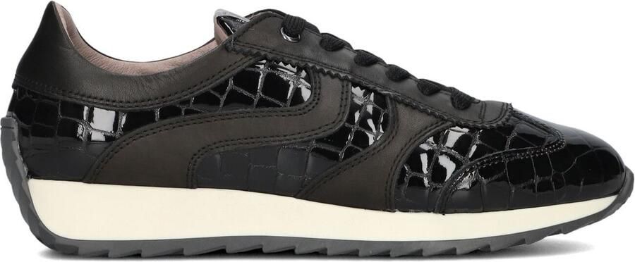 DL SPORT Lage Sneakers Dames 6745 Maat: 37 Materiaal: Lakleer Kleur: Zwart