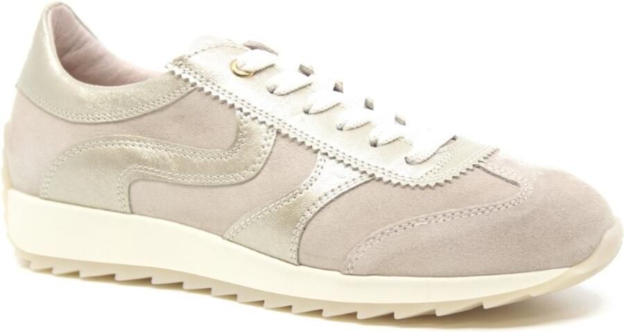 DL Sport Dames Sneakers 6989-02 Platino Platina