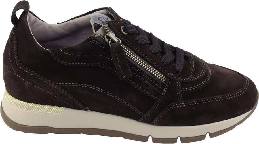 DL Sport 7116 Sneakers bruin nubuck suede