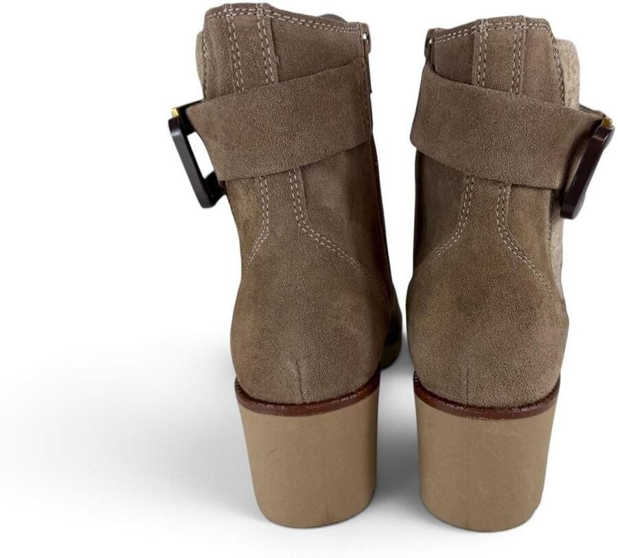 DL Sport 7223 taupe damesboots voor steunzolen