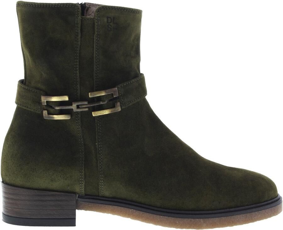 DL Sport Dames Enkellaars 7205 Versione 01 Donker Groen