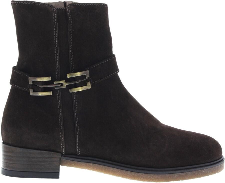DL Sport Dames Enkellaars 7205 Versione 02 Donkerbruin