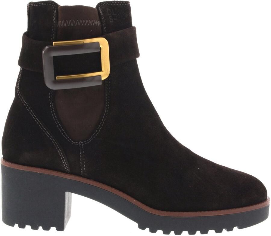 DL Sport Dames Enkellaars 7216 Versione 03 Donkerbruin