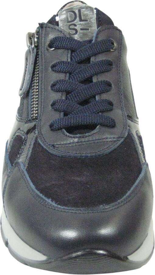 DL Sport Dames sneaker Artikel 7119 Blauw combinatie