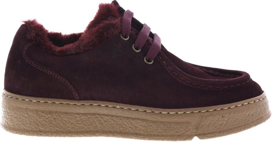 DL Sport Dames Veterschoenen 7110 Versione 02 Bordeaux