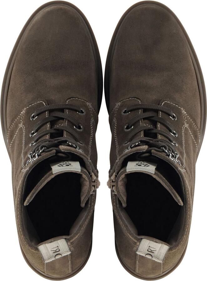 DL SPORT Enkellaarsjes Dames 5549 Maat: 41 Materiaal: Leer Kleur: Taupe - Foto 5