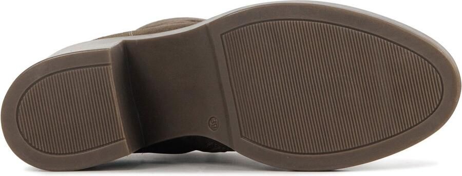 DL SPORT Enkellaarsjes Dames 5549 Maat: 41 Materiaal: Leer Kleur: Taupe - Foto 6