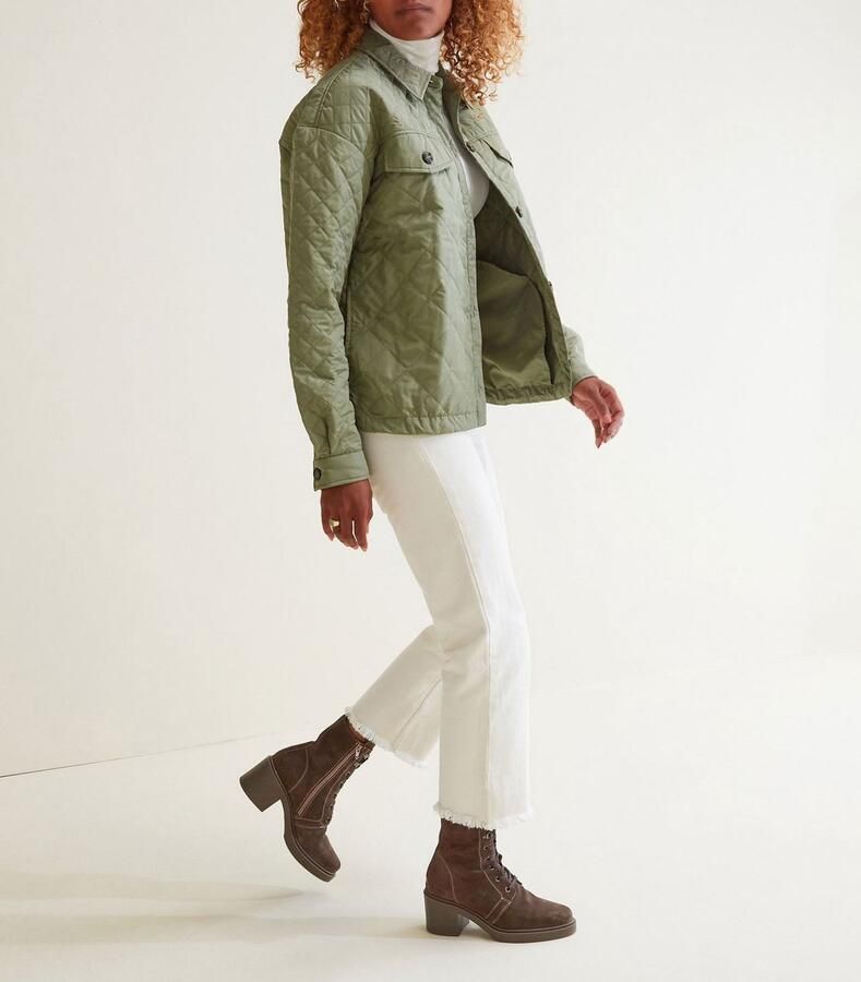 DL SPORT Enkellaarsjes Dames 5549 Maat: 41 Materiaal: Leer Kleur: Taupe - Foto 3