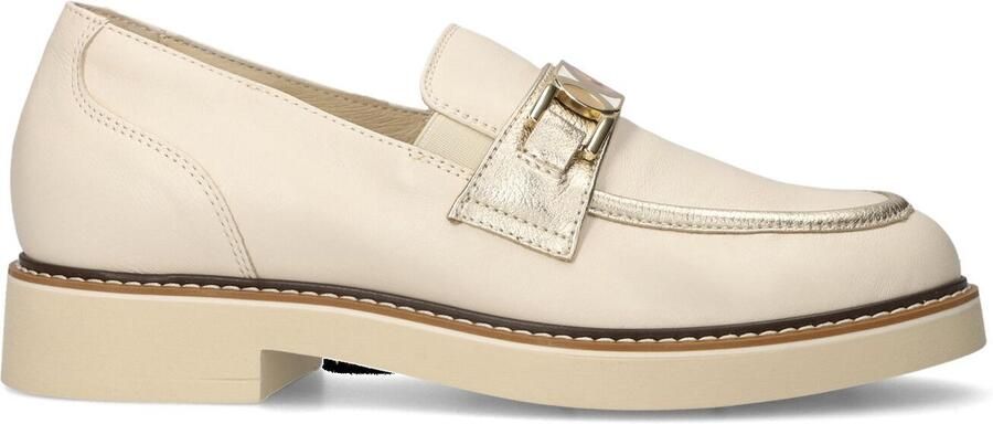 DL SPORT Instappers Dames Virtuosa Maat: 42 Materiaal: Leer Kleur: Beige