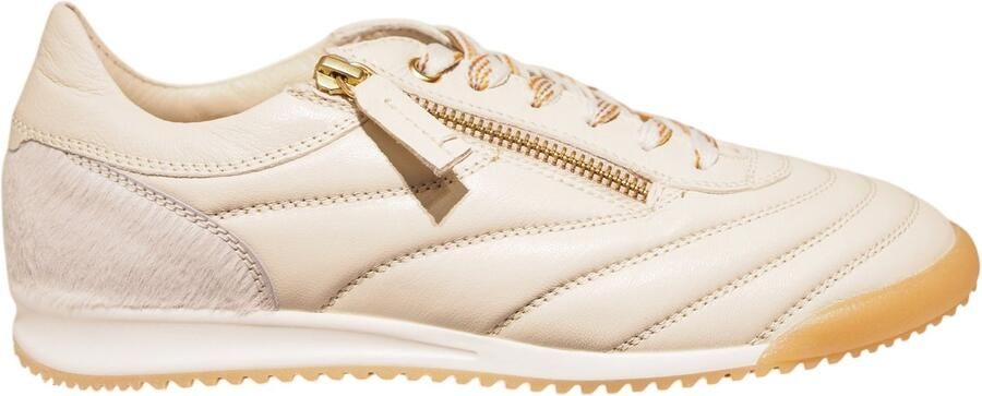 DL Sport witte leren dames sneakers