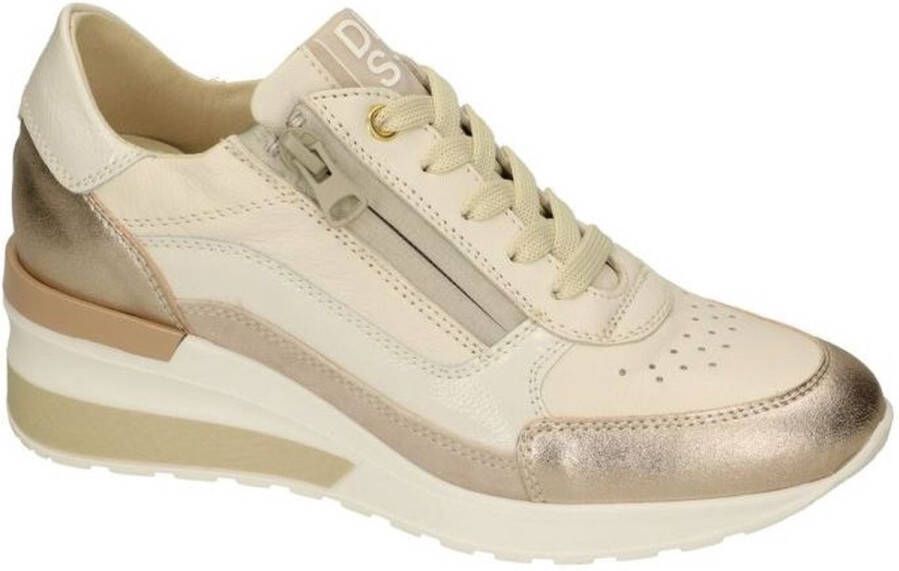 DL Sport Dlsport -Dames off-white ecru parel sneakers