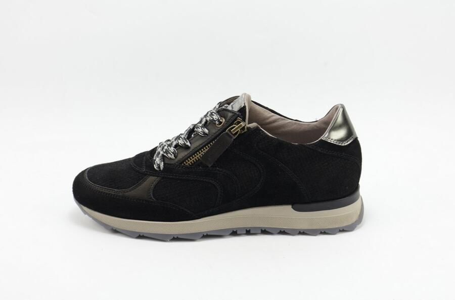 DLSport 7141 Sneakers Zwart