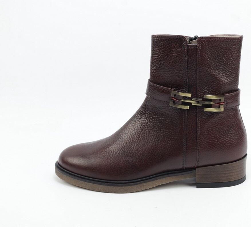 DLSport 7205 Enkellaars gekleed Bordo