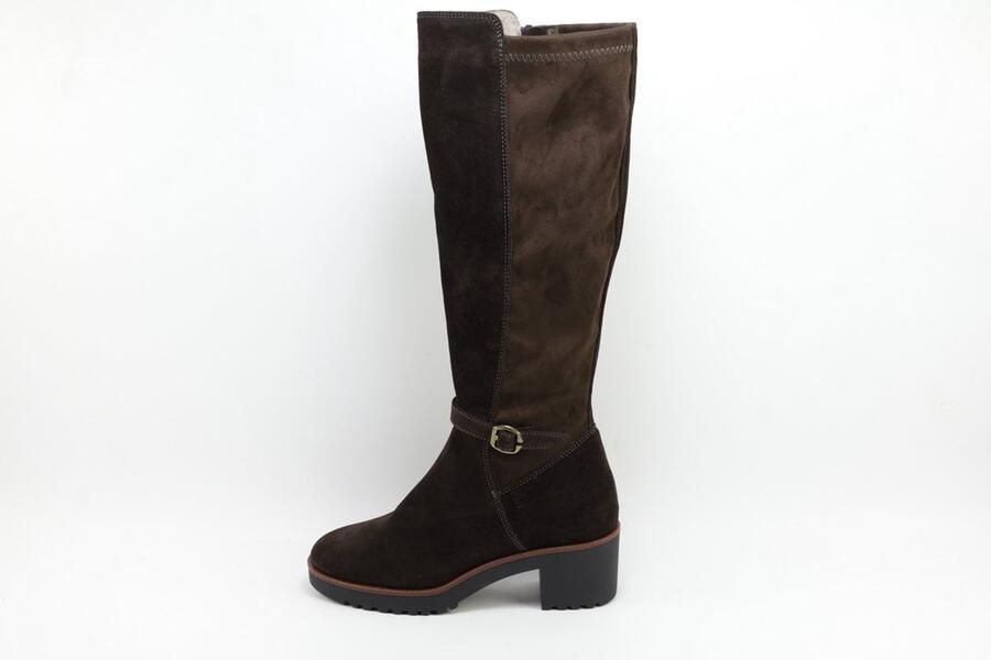 DLSport 7237 XL Dameslaars lang extra kuitwijdte Bruin