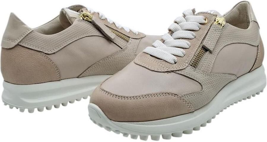 DLSport DL Sport 69760 Versione 4 Nabuk Beige Dames sneaker