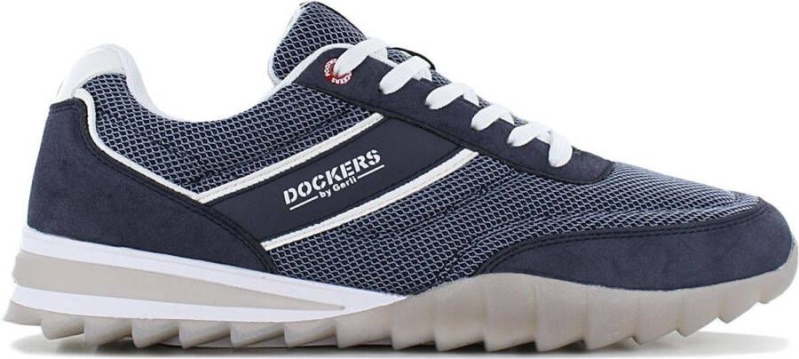 Dockers by Gerli 54HY004 Heren Sneakers Vrijetijdsschoenen Schoenen Blauw