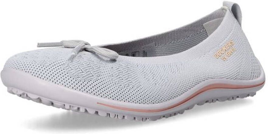 Dockers by Gerli Barefoot Ballerina's Ballerinas grijs Textiel