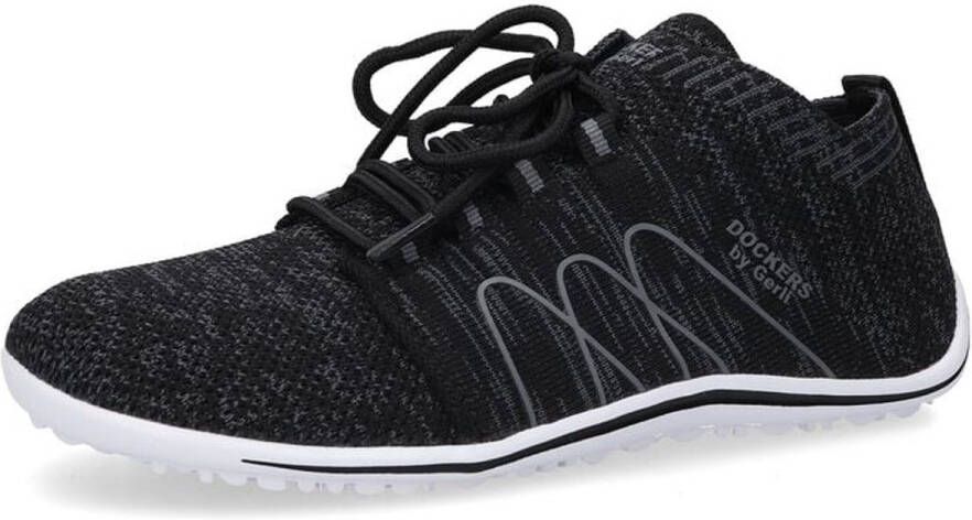 Dockers by Gerli Barefoot Trainers Sneakers zwart Textiel Dames Basics