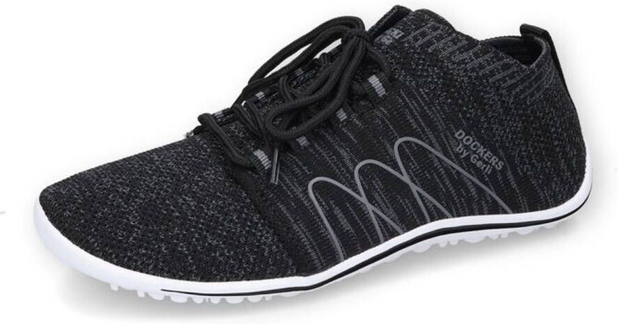 Dockers by Gerli Barefootschoenen sneaker veterschoen met verwisselbare binnenzool