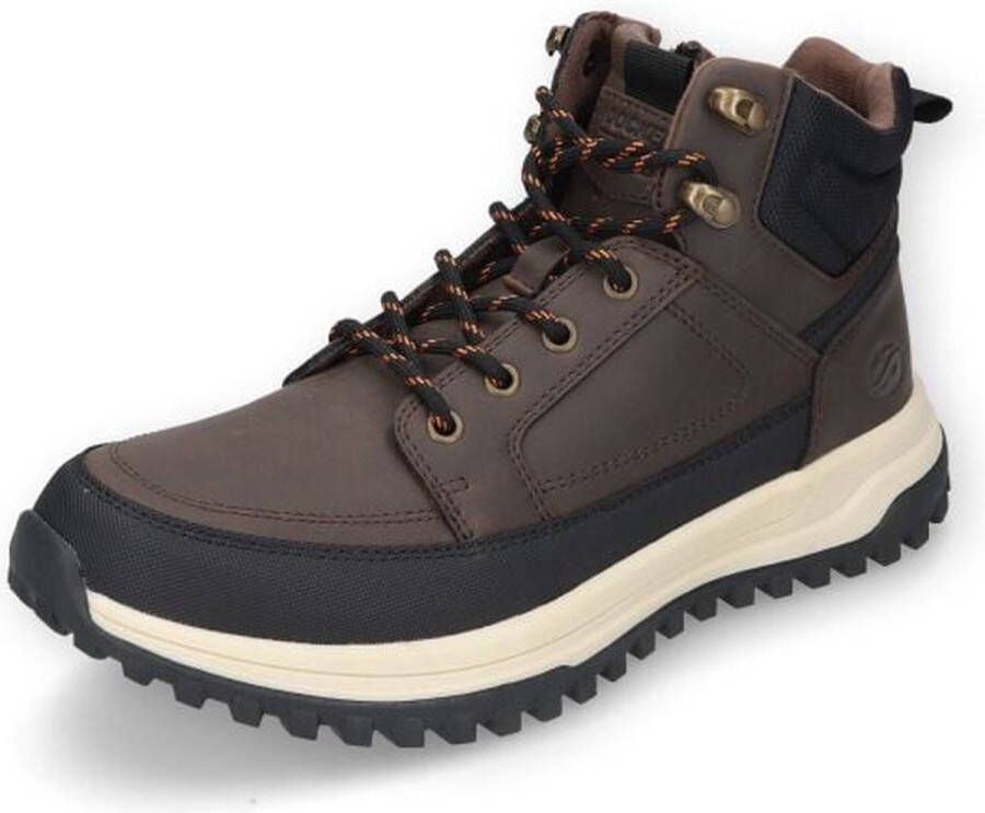 Dockers by Gerli Boots Laars donkerbruin Polyurethaan Heren Basics Rock wear