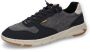 Dockers by Gerli Canvas Split Trainers Zwart Sneakers zwart-grijs Heren - Thumbnail 2