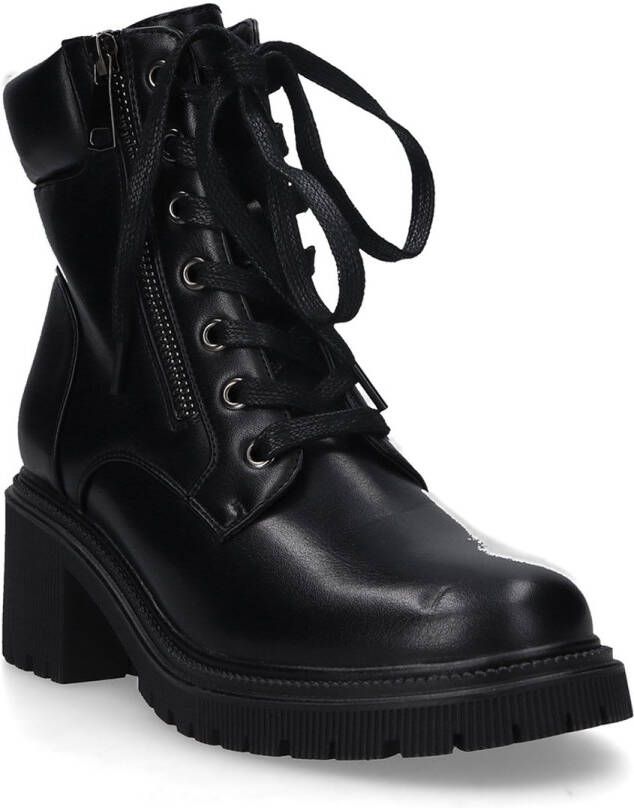 Dockers by Gerli Dames Boots Enkellaars Stiefelette 57NA202-610-100 Zwart