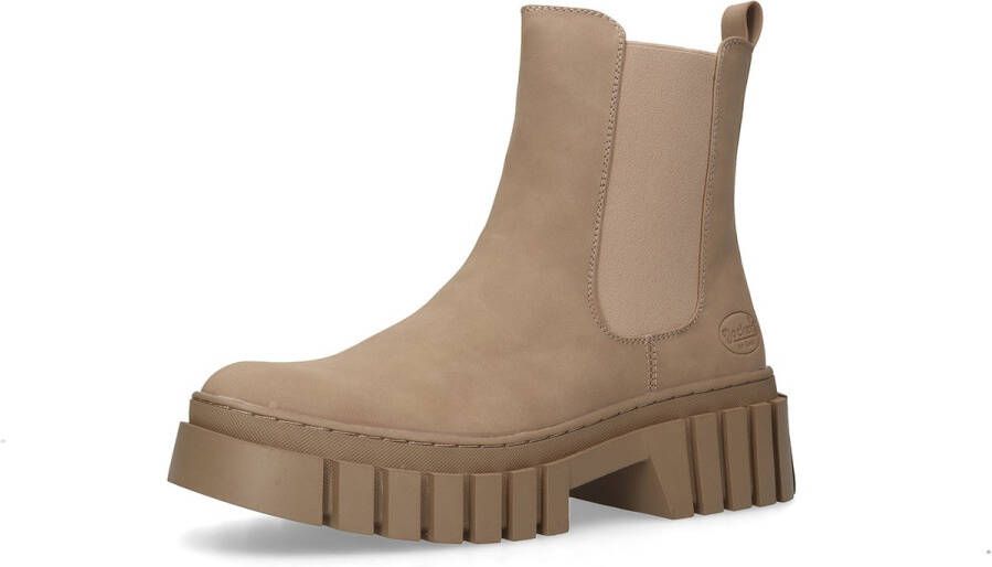 Dockers by Gerli Dames Boots Enkellaarsje 51PL201 Beige