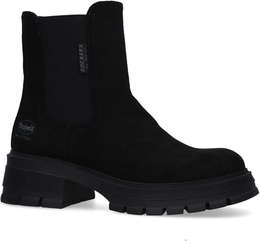 Dockers by Gerli Dames Enkellaars 57KS202-770100 Zwart Boots