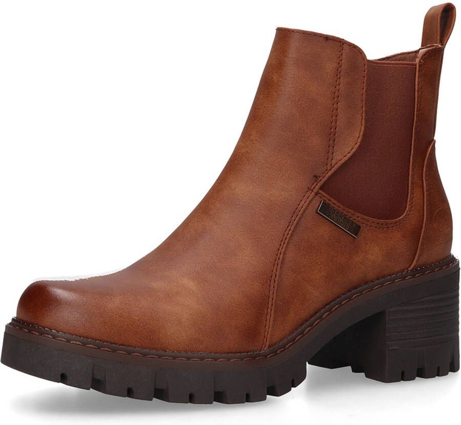 Dockers by Gerli Dames Enkellaars Boots 57OX203-610-470 cognac