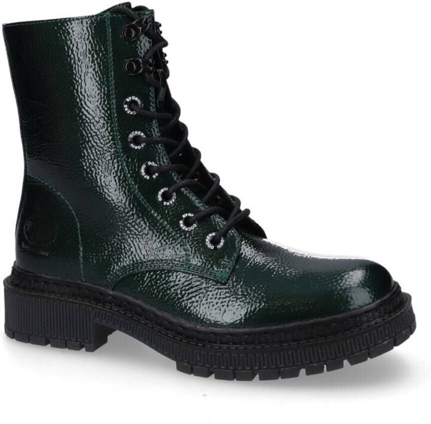 Dockers by Gerli Dames Laars groen zwart