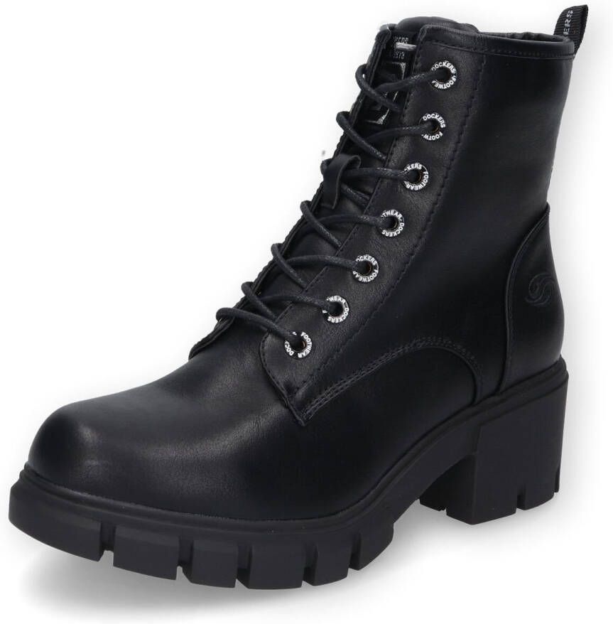 Dockers by Gerli Hoge veterschoenen met een ritssluiting