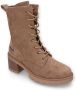 Dockers by Gerli Dames Laarzen 55MI901-700-300 Vetersluiting bruin - Thumbnail 1