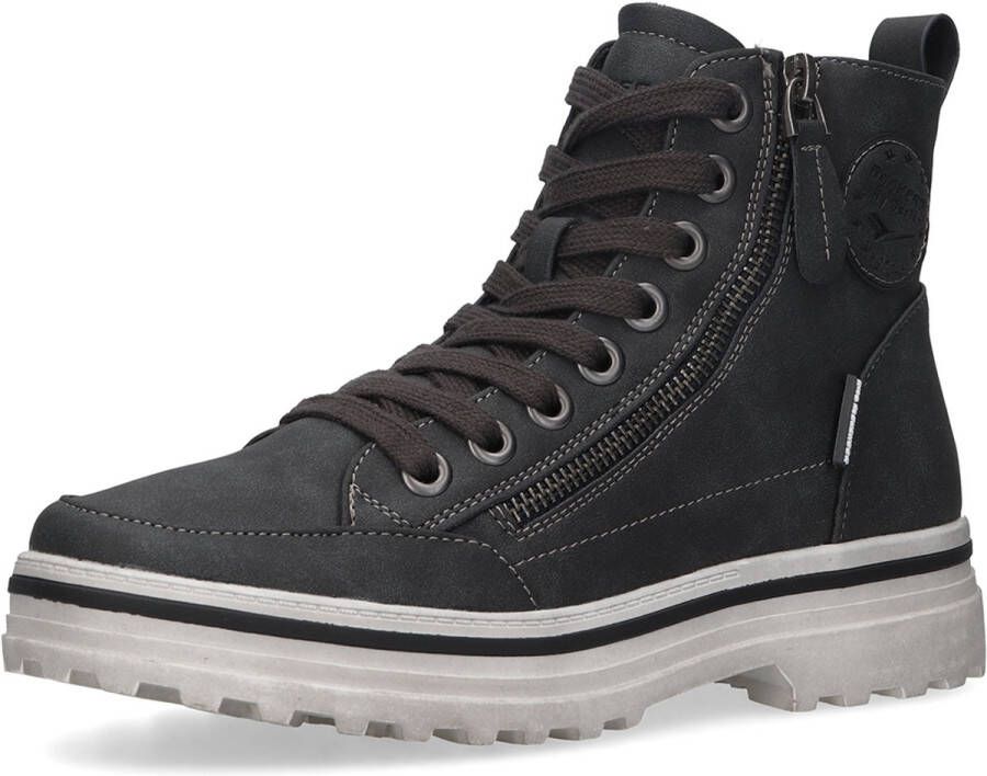 Dockers by Gerli Dames Laarzen Boots 49VR310-630-230 asfalt gevoerd
