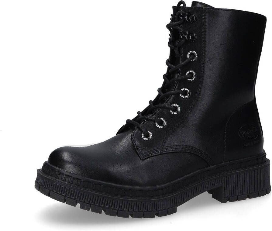 Dockers by Gerli Dames Laarzen Boots 57BI201-600-100 zwart