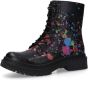 Dockers by Gerli Dames Laarzen Boots 57BI201-800-170 zwart rood gevoerd - Thumbnail 1