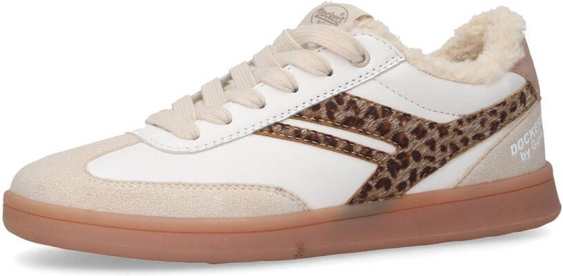 Dockers by Gerli Dames Sneaker Veterschoen 55MY306-217-505 wit