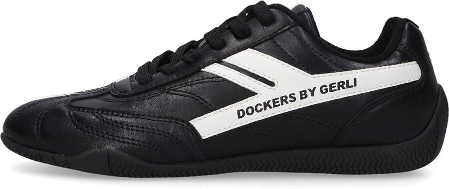 Dockers by Gerli Dames Sneaker Veterschoen 57JM201-610-150 Zwart