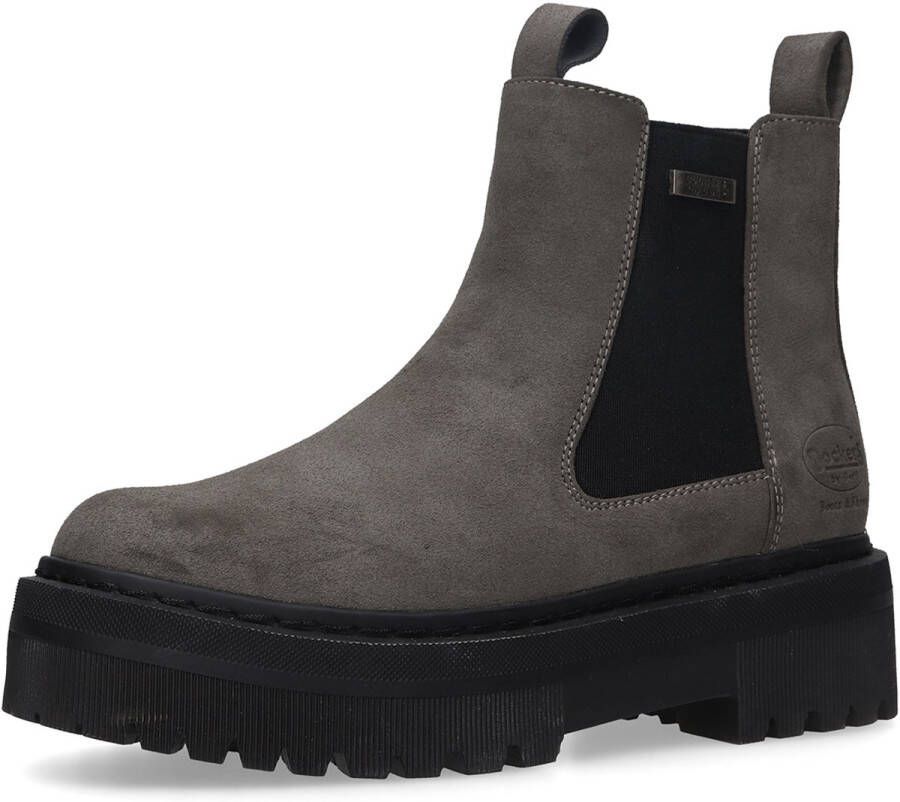 Dockers by Gerli Dames Vegan Laarzen gevoerd 57AZ204-810-221 grijs