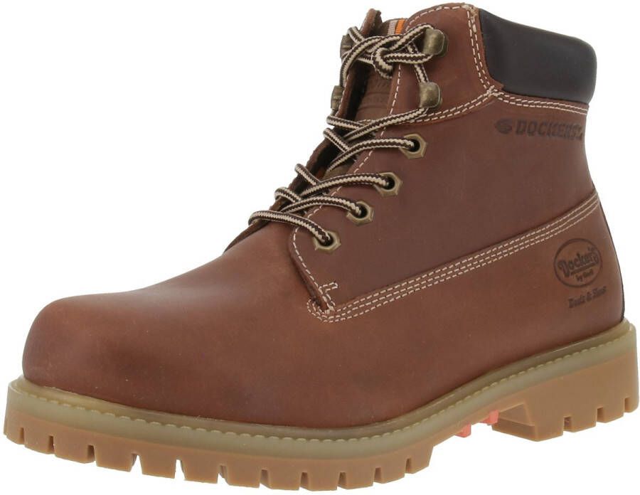 Dockers by Gerli Dockers 53AX003-400 Herenlaarzen 470-Cognac