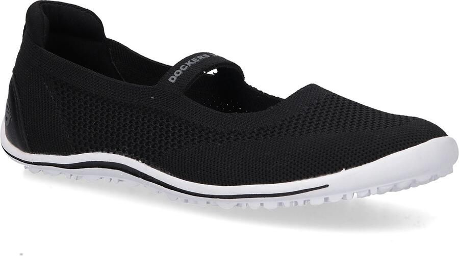 Dockers by Gerli ballerina's voor dames barefoot-schoenen 50BA223-701101 schoenen zwart