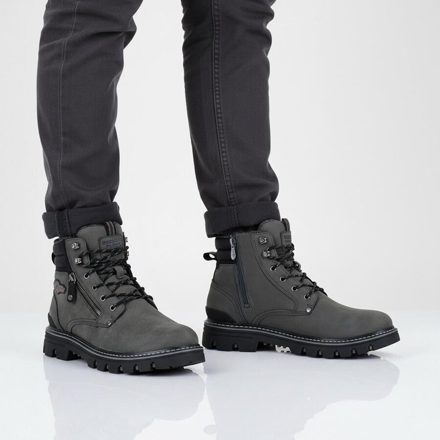 Dockers by Gerli herenlaarzen 53HX103 600220 schoenen enkellaarzen donkergrijs - Foto 2