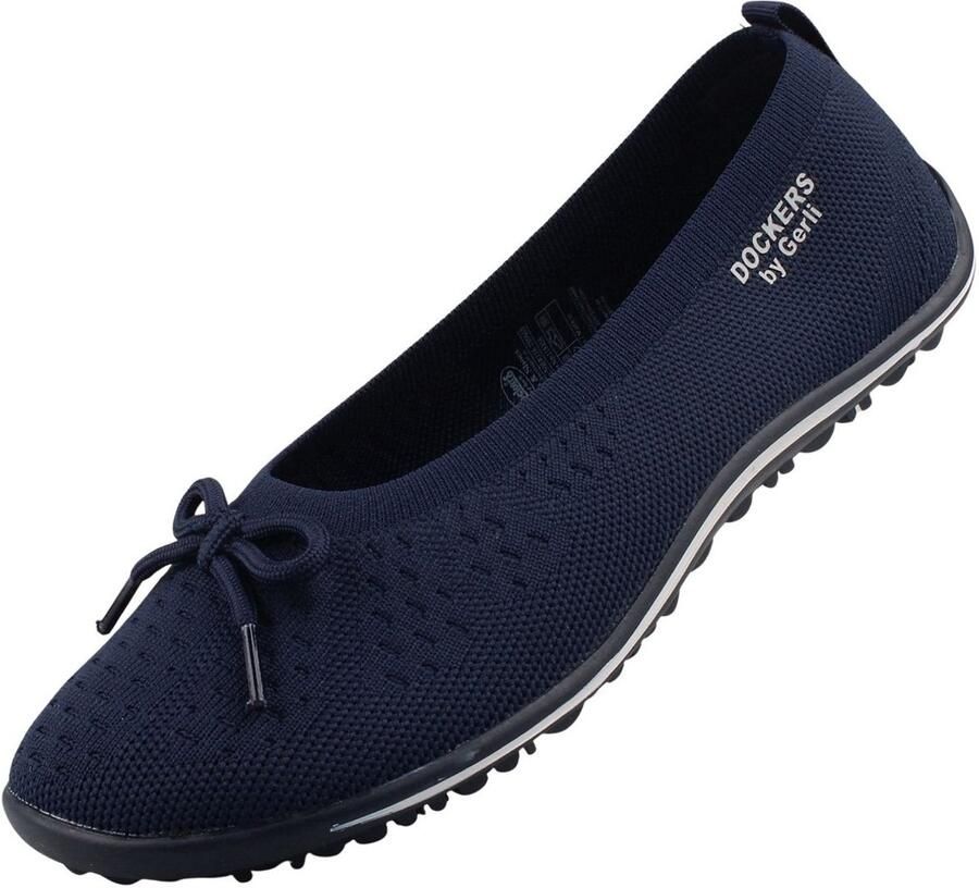 Dockers by Gerli dames ballerina donkerblauw