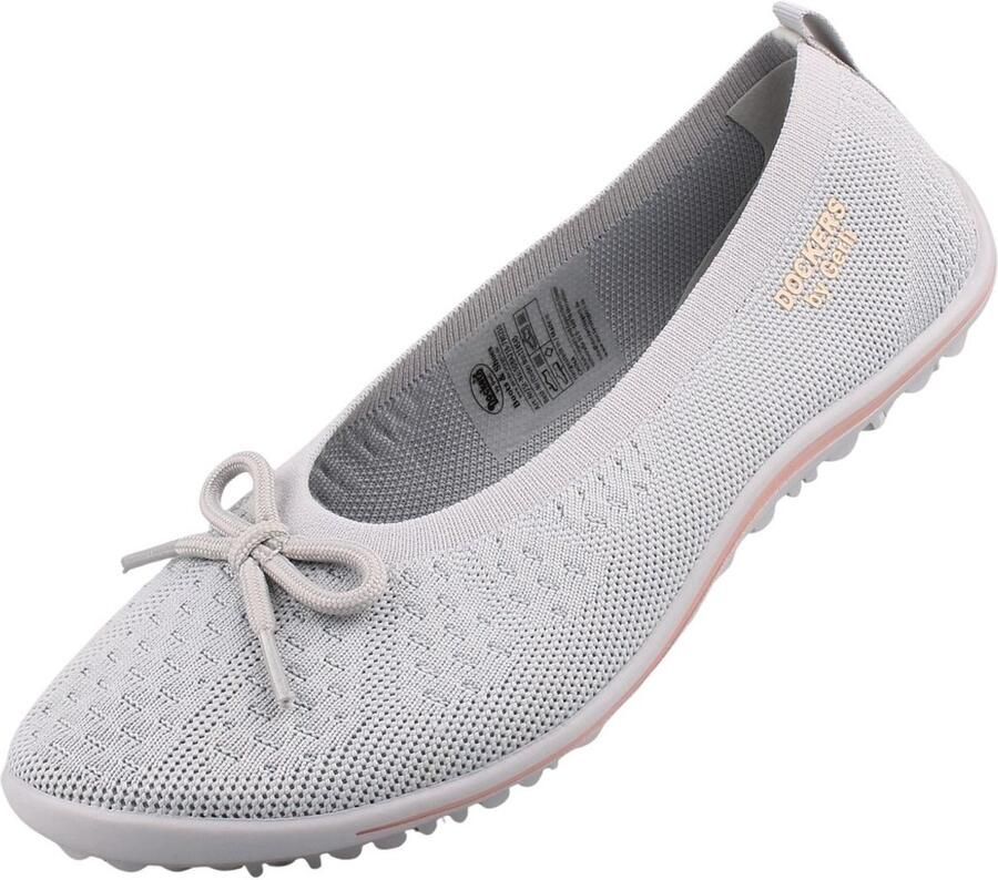 Dockers by Gerli Barefoot Ballerina's Ballerinas grijs Textiel - Foto 2