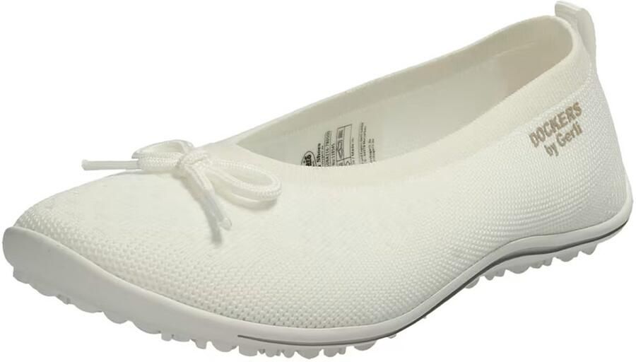 Dockers by Gerli dames ballerina sneakers 50BA216-780500 wit - Foto 2