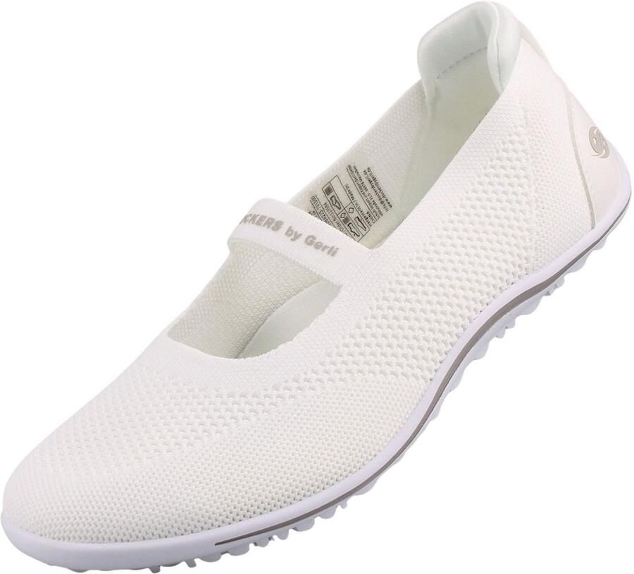 Dockers by Gerli ballerina's voor dames barefoot-schoenen 50BA223-701500 schoenen wit